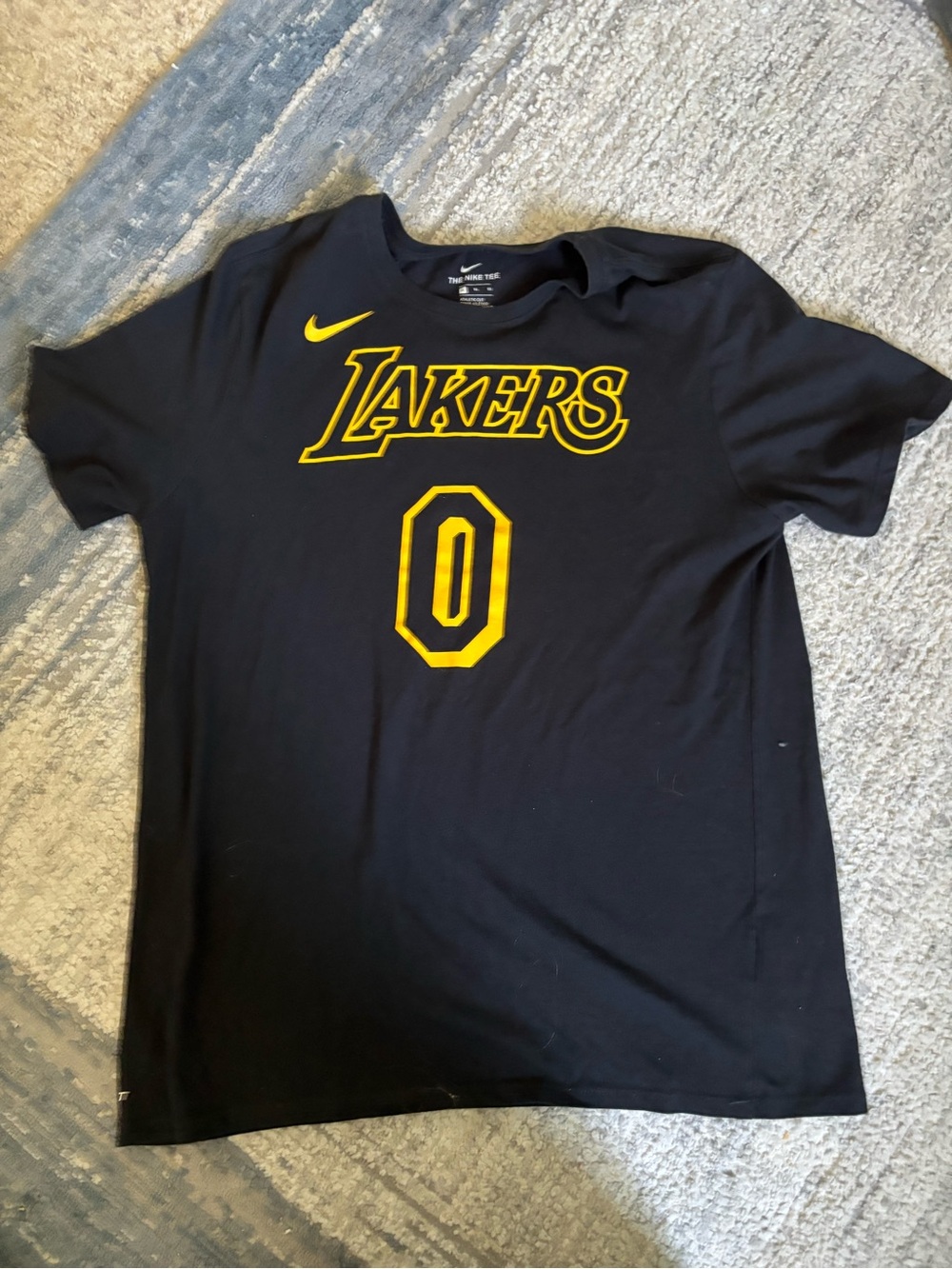 Nike Black Lakers Tee Kyle kuzama